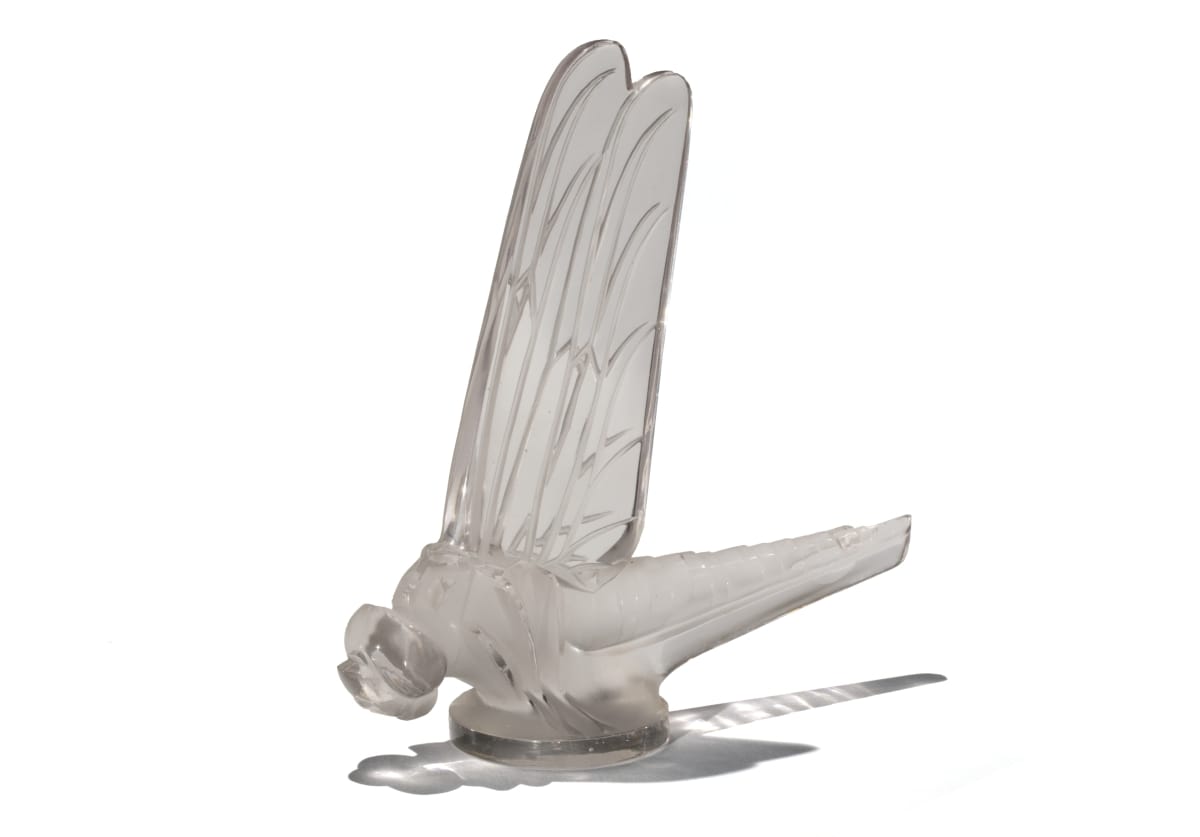 Lalique "Grande Libellule" Dragonfly Hood Ornament, 19281930 The