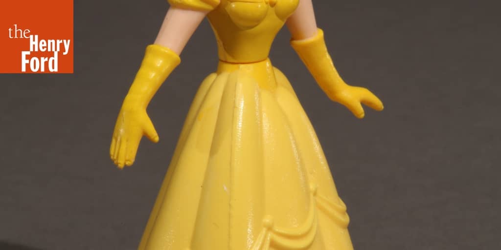 Burger King Beauty and The Beast's Belle Kid's Meal Toy, 1991 The