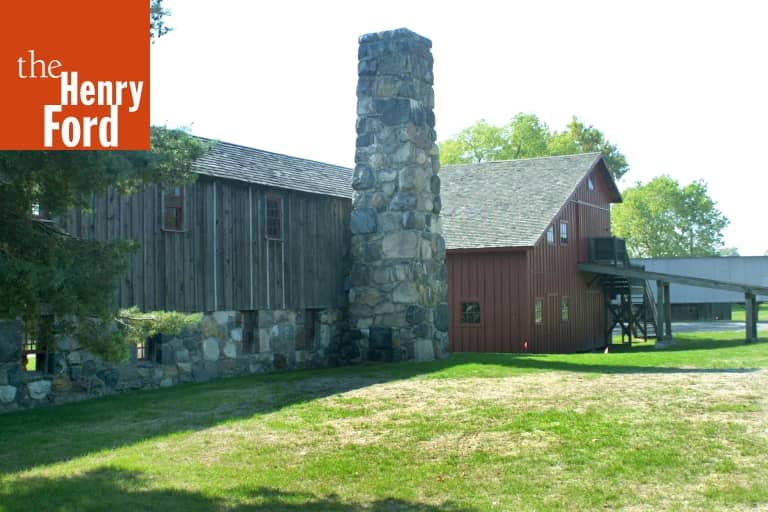 Spofford Sawmill during the Greenfield Village Restoration Project