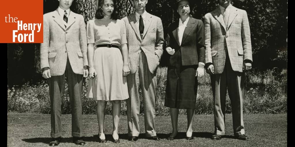 William Clay Ford, Josephine Ford, Edsel Ford, Eleanor Ford and Benson
