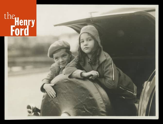 William Clay Ford and Josephine Ford, November 1930 The Henry Ford