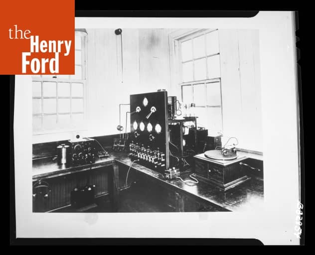 Transmission Room of the Westinghouse Radio Station KDKA Pittsburgh