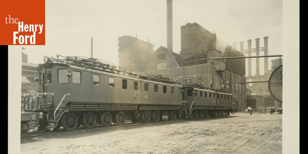 Detroit, Toledo & Ironton Railroad Electric at Ford Motor Company Highland Park
