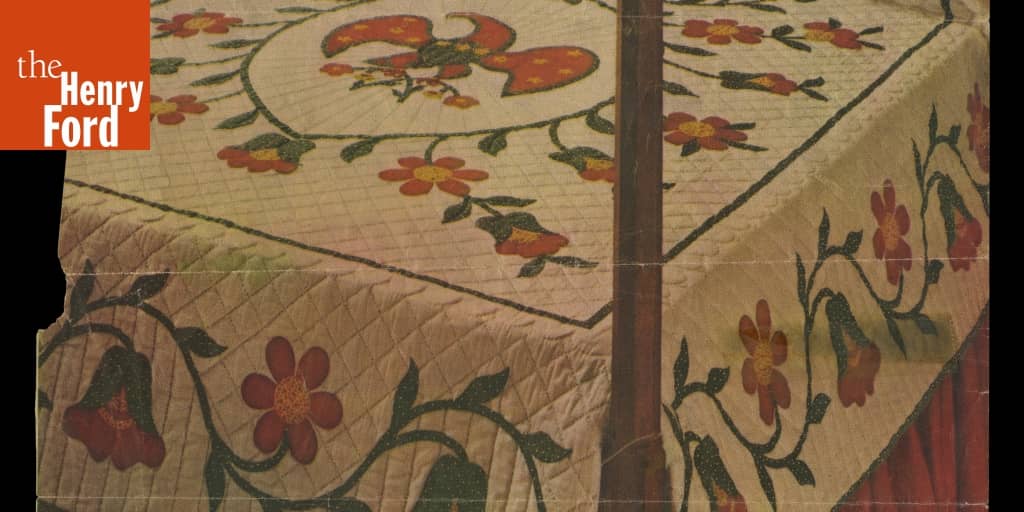 Advertisement for Good Housekeeping's American Glory Quilt Kit, "This