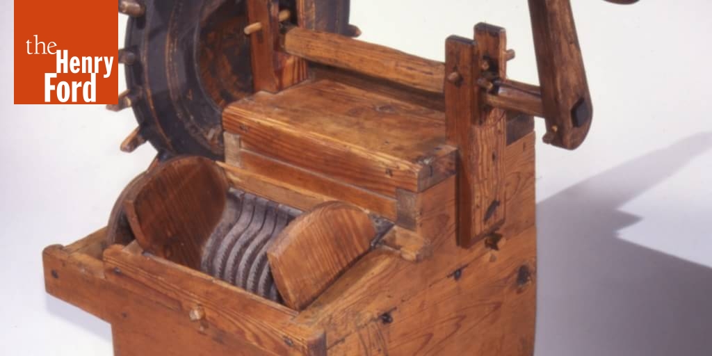 Cotton Gin Model, circa 1830 The Henry Ford