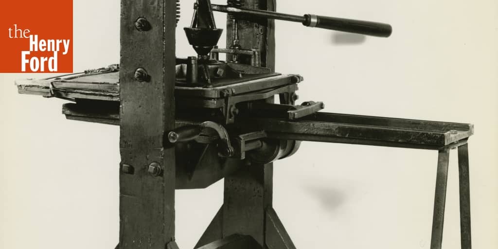 Stansbury Press, 18211825 The Henry Ford