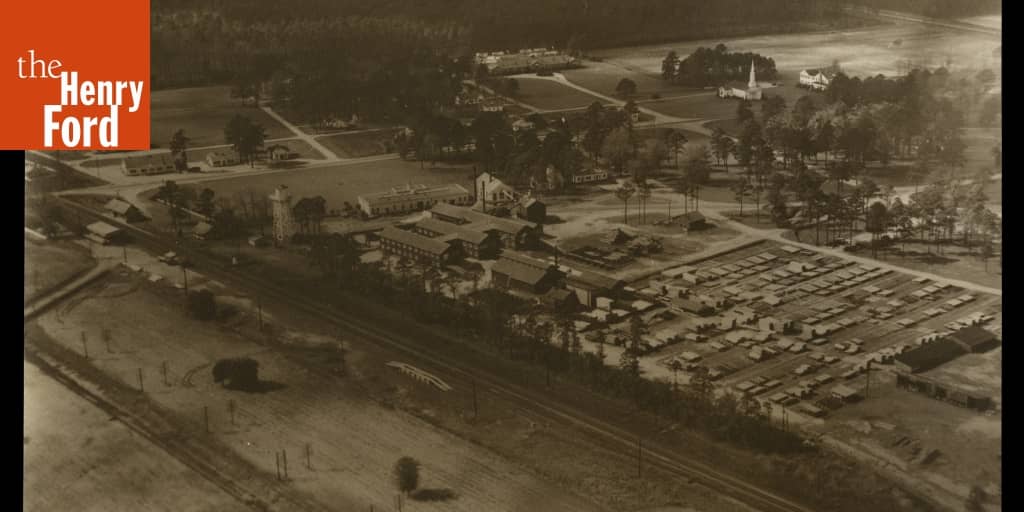 Aerial View, Richmond Hill, circa 1947 The Henry Ford