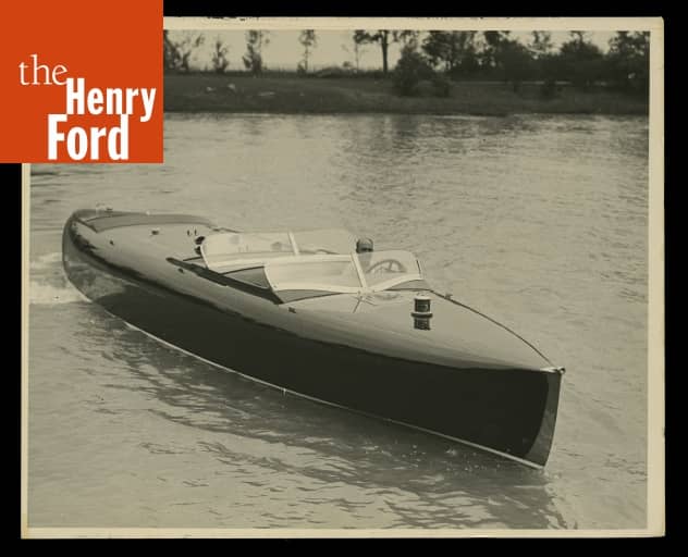 Edsel Ford's Speedboat "Typhoon," June 15, 1934 The Henry Ford