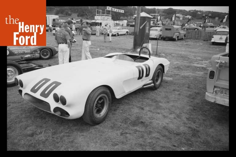 Chevrolet Corvette Special Driven by Dave MacDonald in the Pacific