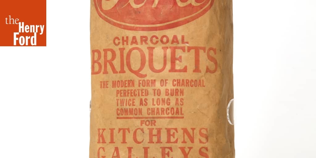 Ford Charcoal Briquets Bag, 1929-1947 - The Henry Ford