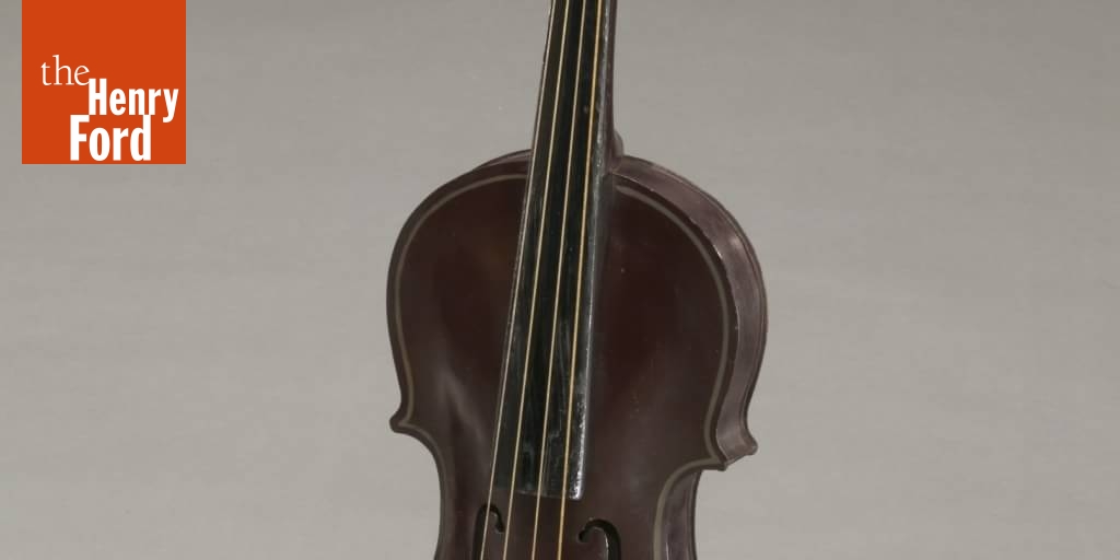Violin, Made from Parts of Model T Touring Car, 1932 The Henry Ford