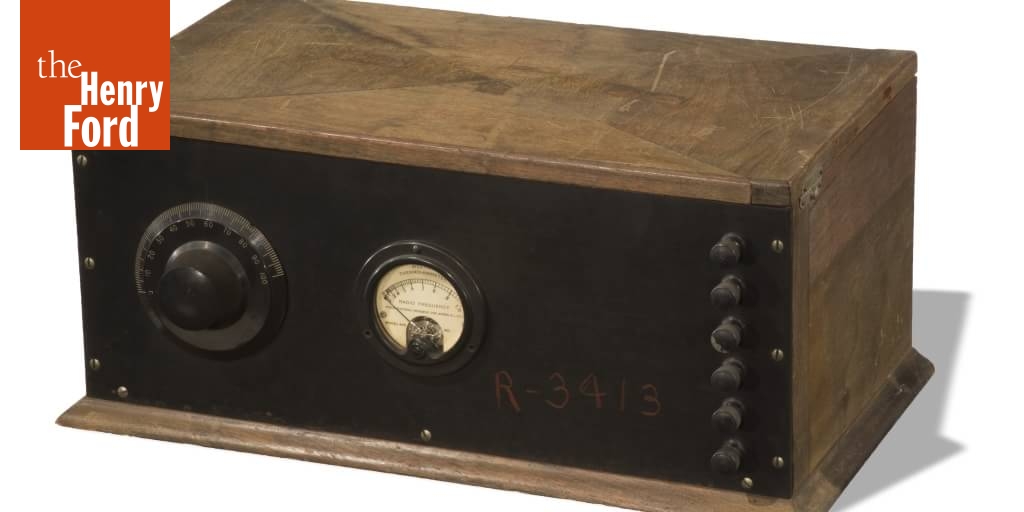 Radio Beacon Transmitter, Patented by Ford Motor Company, 1928 The Henry Ford
