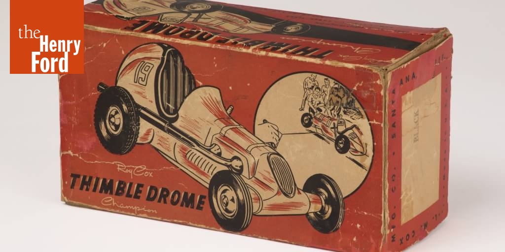 Product Package for a Cox "Thimble Drome" GasPowered Racing Tether Car