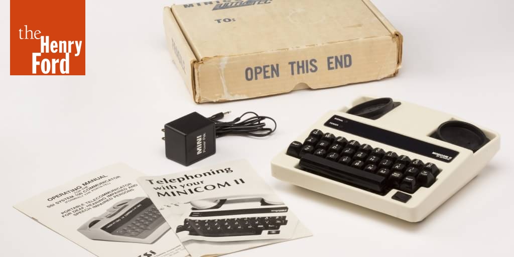 II Device for the Deaf (TDD), 1983 The