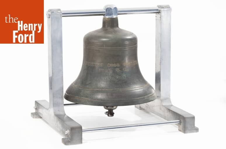 Bell from Sidewheeler Steamboat, "Tashmoo," 1900 The Henry Ford
