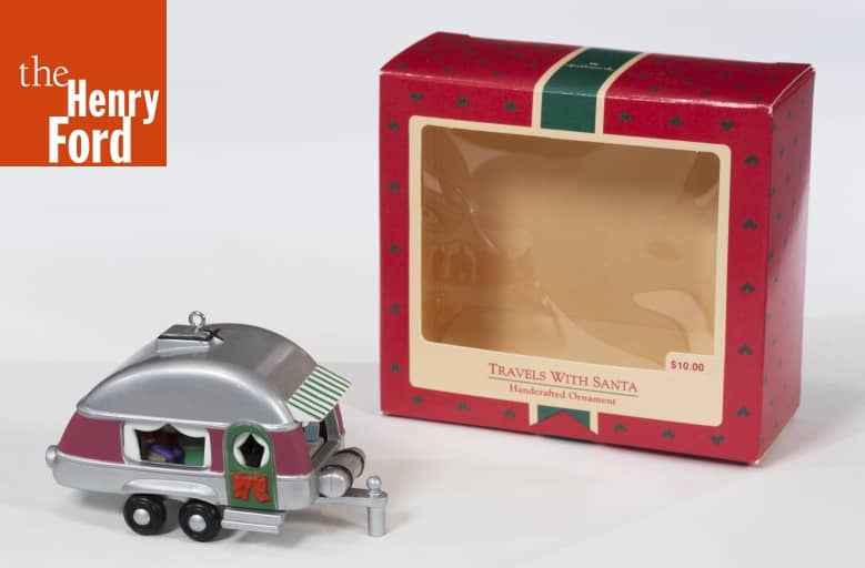 Hallmark "Travels With Santa" Christmas Ornament, 1988 The Henry Ford