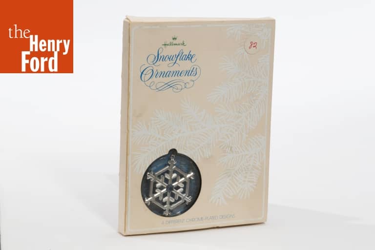 Hallmark "Snowflake Ornaments" Christmas Ornaments, 1977 The Henry Ford