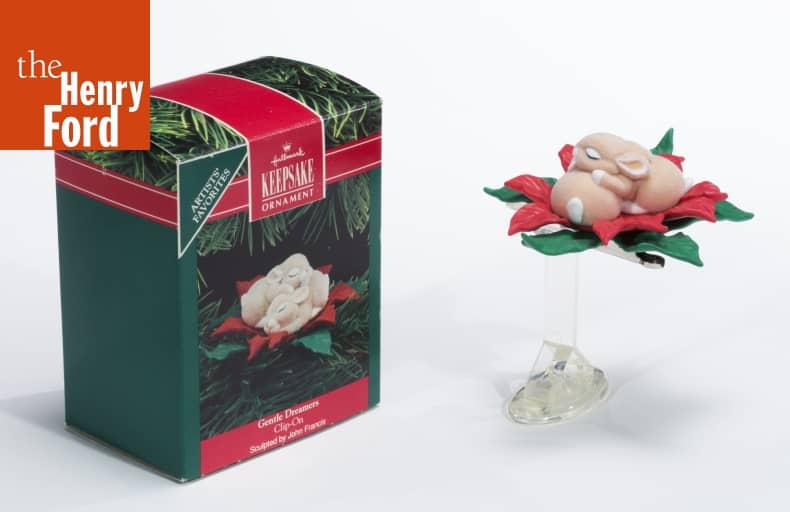 Hallmark "Gentle Dreamers" Christmas Ornament, 1990 The Henry Ford