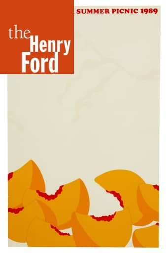 額装品hermanmillerポスターsummer picnic 1989 Herman Miller Summer Picnic Poster, 