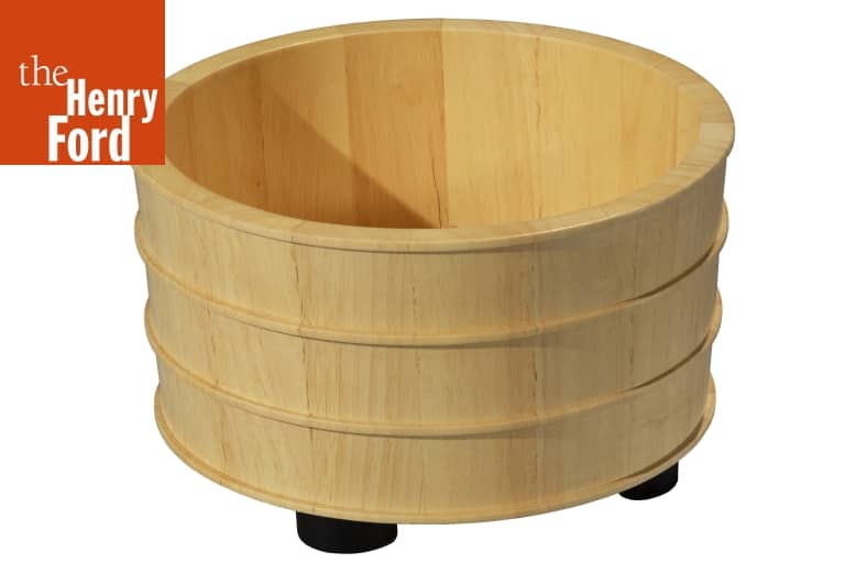 Ribbed Rubberwood Salad Bowl, 2004 The Henry Ford