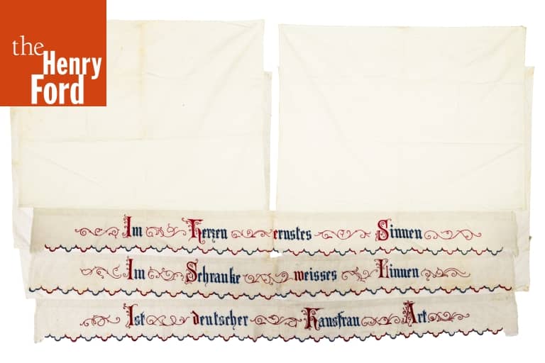 Set of Linen Closet Shelf Liners, circa 1920 The Henry Ford