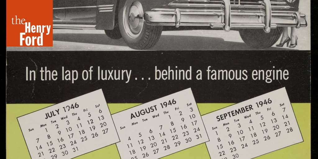 Advertising Calendar, 