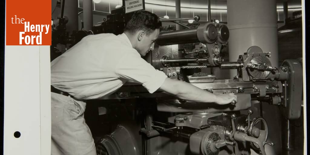 Universal Milling Machine, Ford Exposition, New York World's Fair, 1939