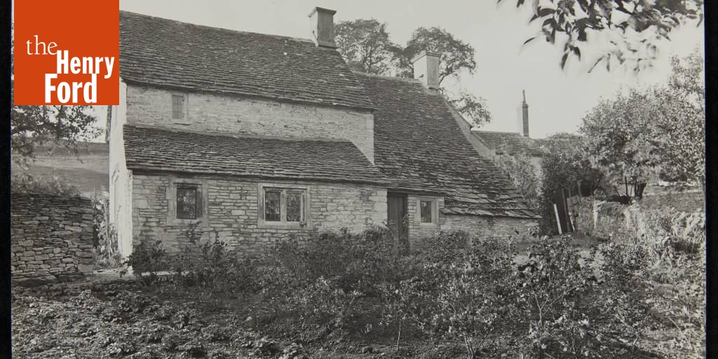 Exterior of Cotswold Cottage at its Original Site, Chedworth