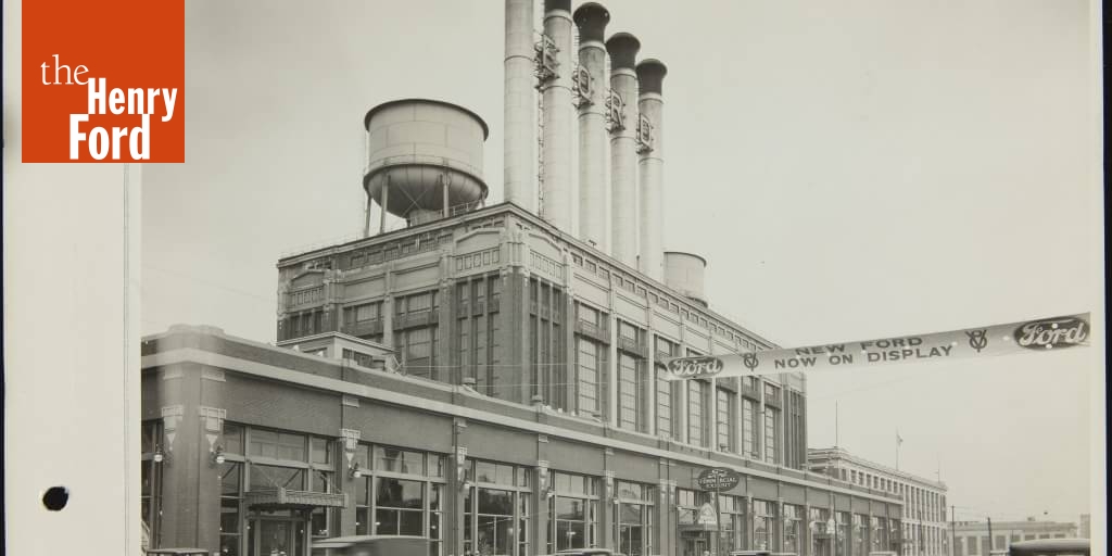 Ford Motor Company Highland Park Plant Powerhouse, March 1932 The