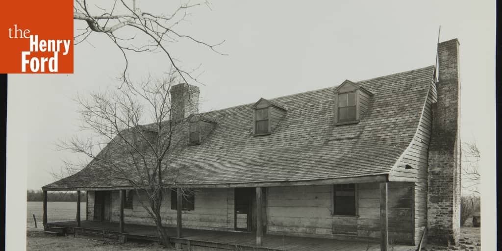 Susquehanna House at its Original Site, St. Mary's County, Maryland