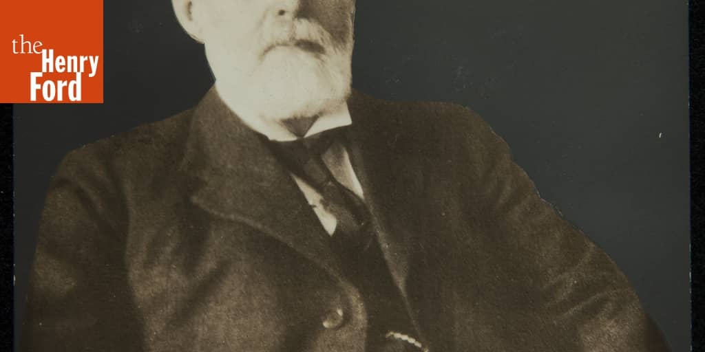 Portrait of Francis R. Upton, President of the Edison Pioneers, 1918