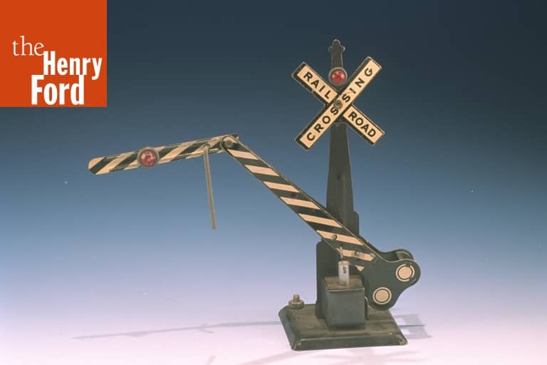 Toy Railroad Crossing Gate, 1927 The Henry Ford