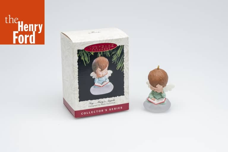 Hallmark "Mary's Angels Series Ivy" Christmas Ornament, 1993 The