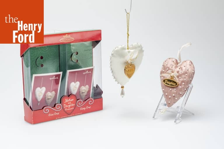 Hallmark "Mother and Daughter" Christmas Ornaments, 2002 The Henry Ford