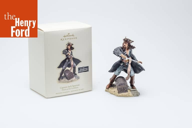 Hallmark "Pirates of the Caribbean Captain Jack Sparrow" Christmas