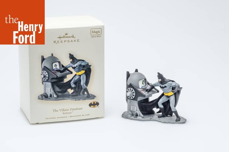 Hallmark "Batman The Villain Database" Christmas Ornament, 2007 The