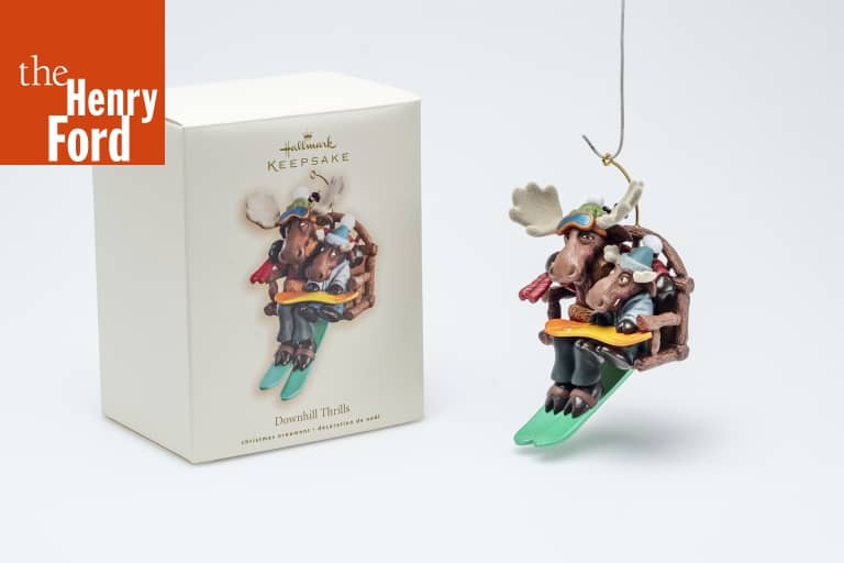 Hallmark "Downhill Thrills" Christmas Ornament, 2007 The Henry Ford