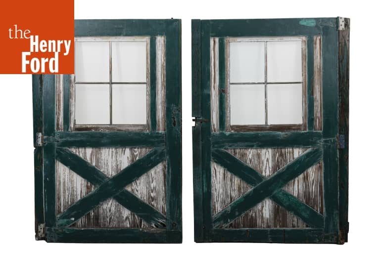 Doors from the Gasoline Alley Pit Garages at the Indianapolis Motor