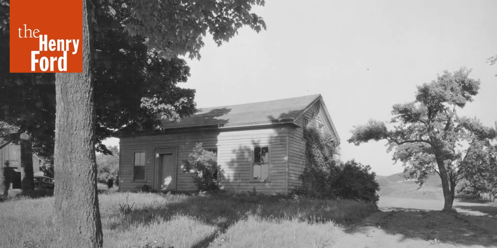 Edison Homestead at Its Original Site, Vienna, Ontario, Canada, June