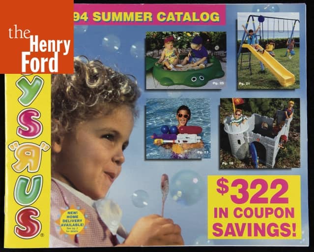 Toys "R" Us Summer Catalog, 1994 The Henry Ford