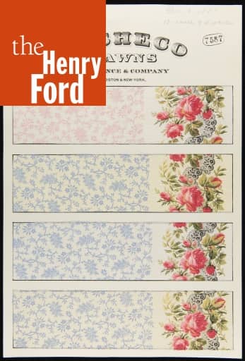 Sample Card for Textile Fabric Style No. 7587, Cocheco Mfg. Co ...