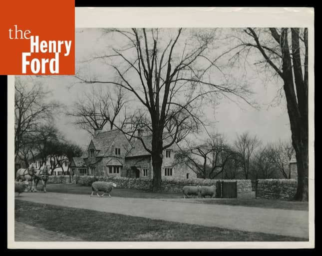 Cotswold Cottage in Greenfield Village, circa 1930 The Henry Ford