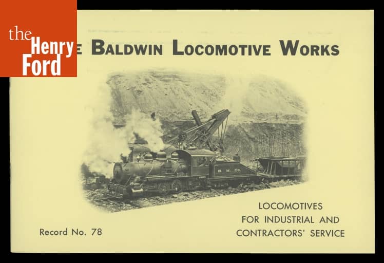 Baldwin Works Catalog, for Industrial and