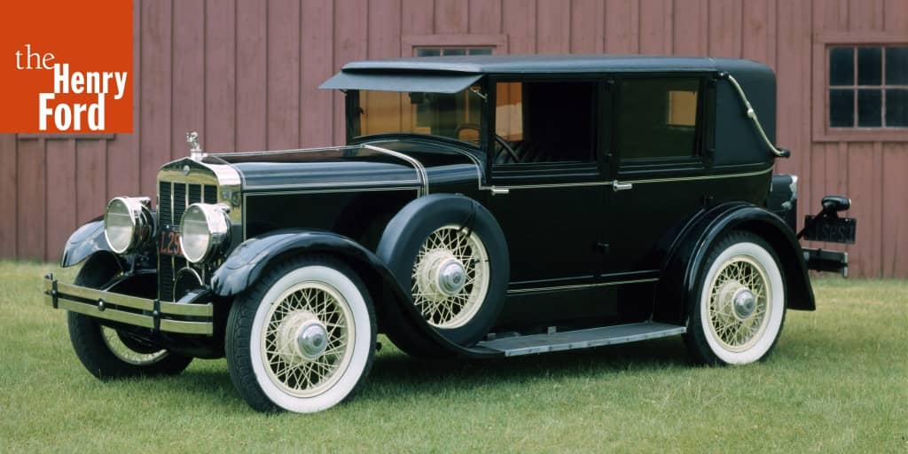 1928 Franklin Airman Sport Sedan, Personal Car of Charles A. Lindbergh