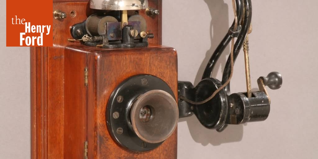 Thomas Edison's Chalk Telephone, circa 1879 The Henry Ford