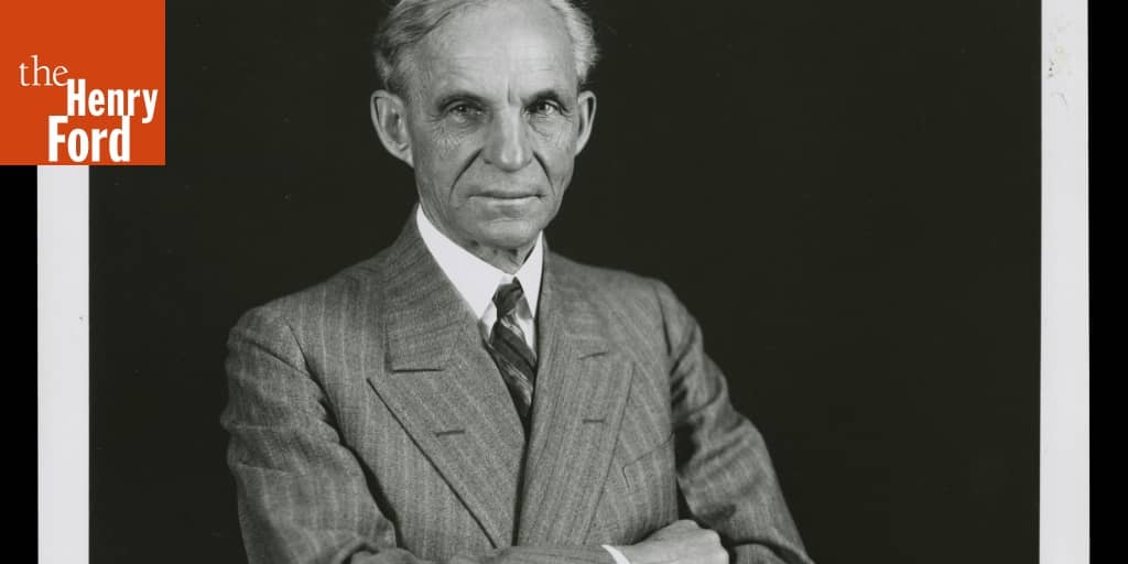 Portrait of Henry Ford, 1928 - The Henry Ford