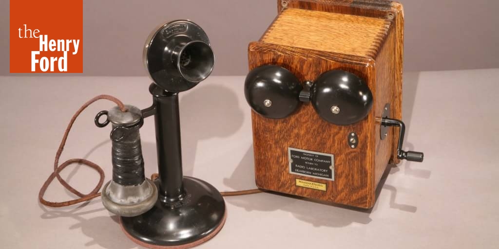 Desk Stand Telephone with Ringer Box, 1915 - The Henry Ford