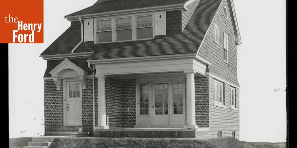 Model "C" House in the Ford Homes District, Dearborn, Michigan, 1919