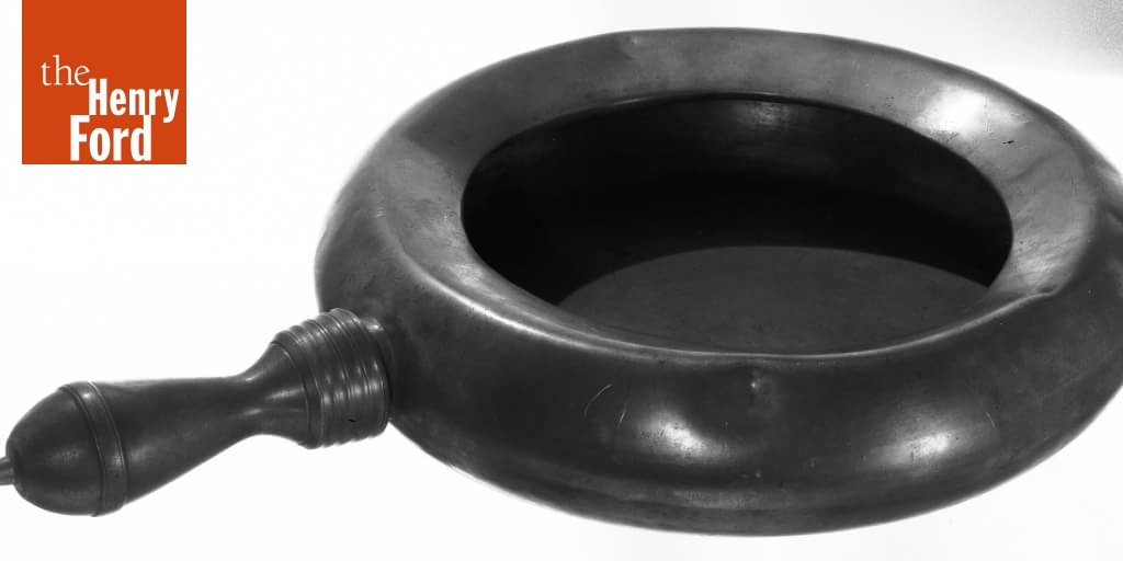 Pewter Bedpan, 18251827 The Henry Ford